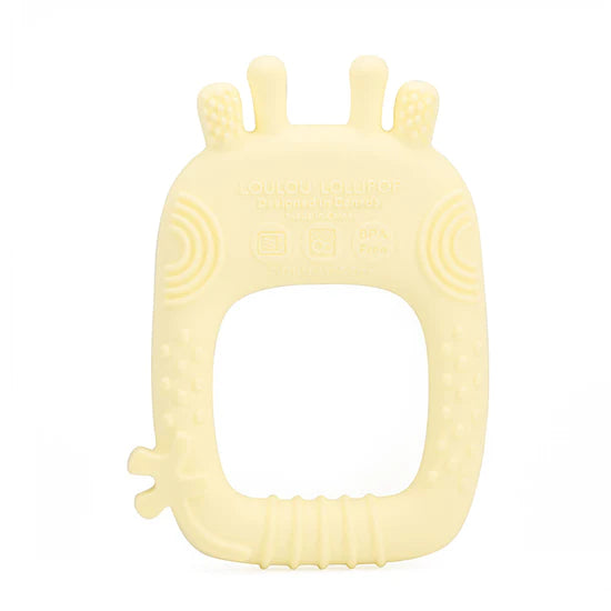 Giraffe Silicone Teether - Loulou Lollipop
