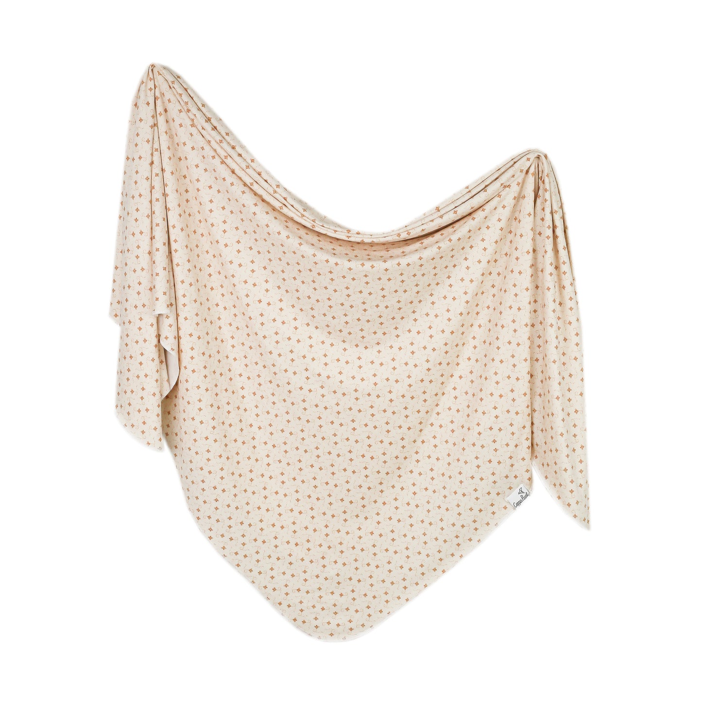 Copper Pearl Knit Swaddle Blanket - Hunnie