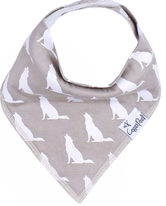 Copper Pearl Single Bandana Bibs - Phoenix