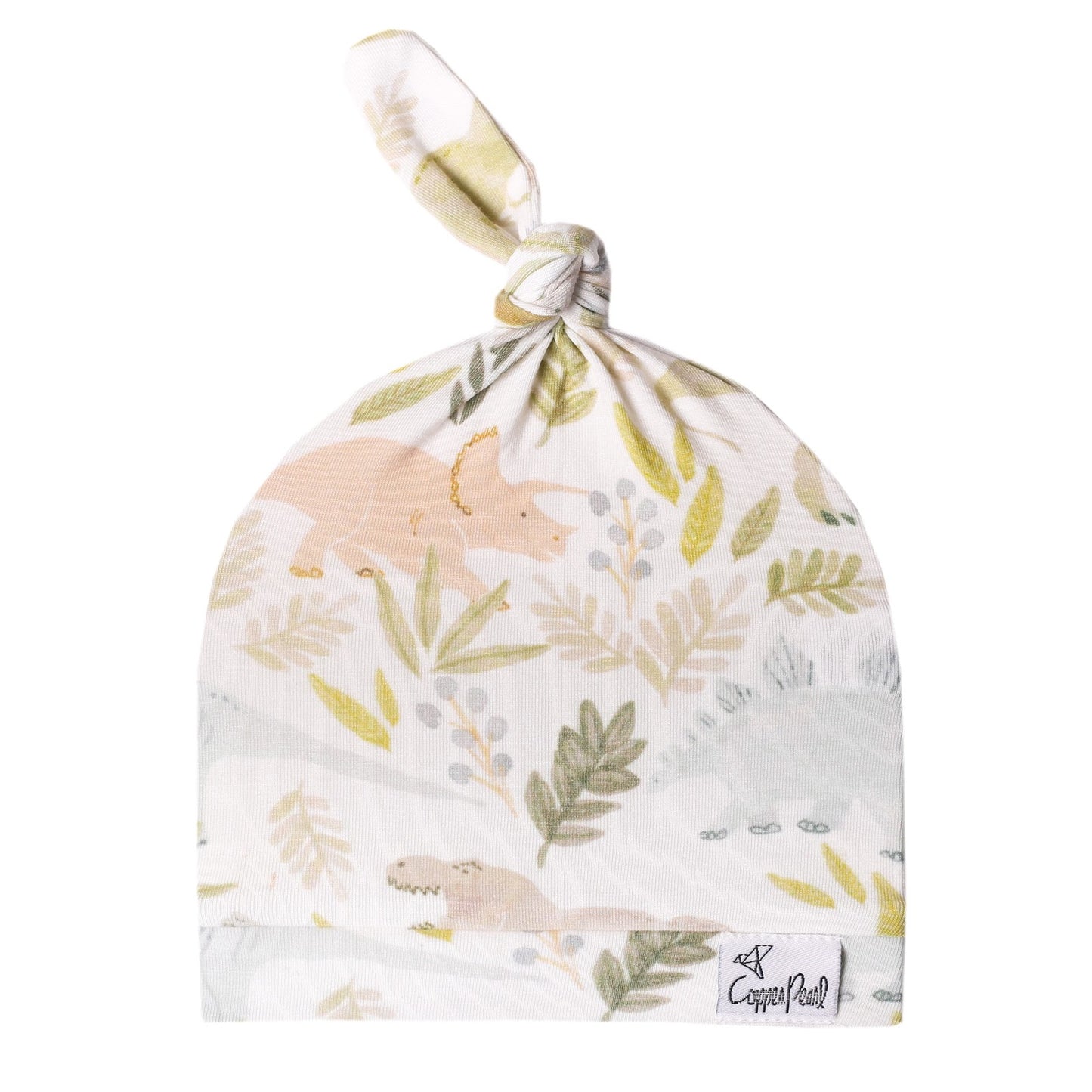Copper Pearl Top Knot Hat 0-4mo - Rex