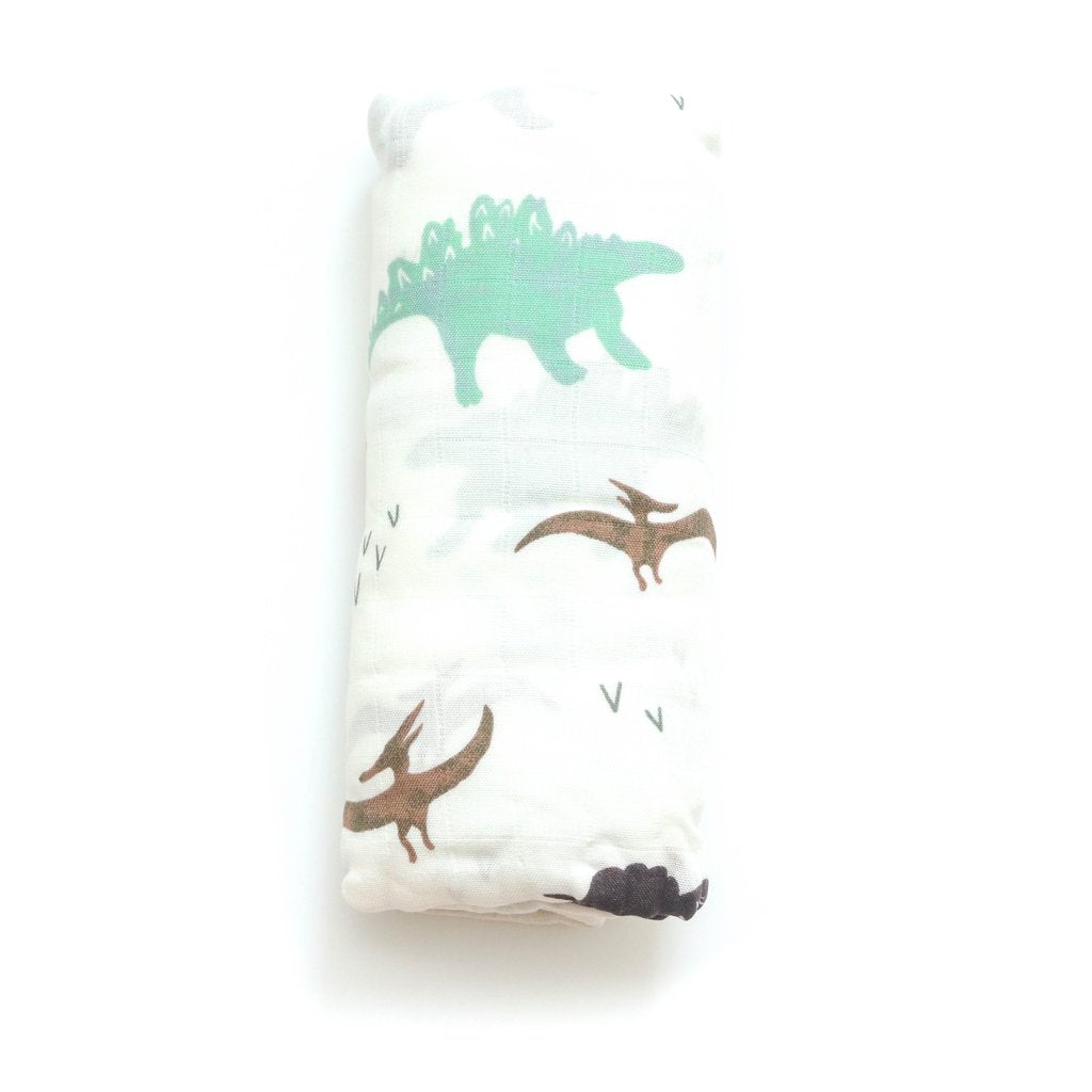 Dinos Deluxe Muslin Swaddle