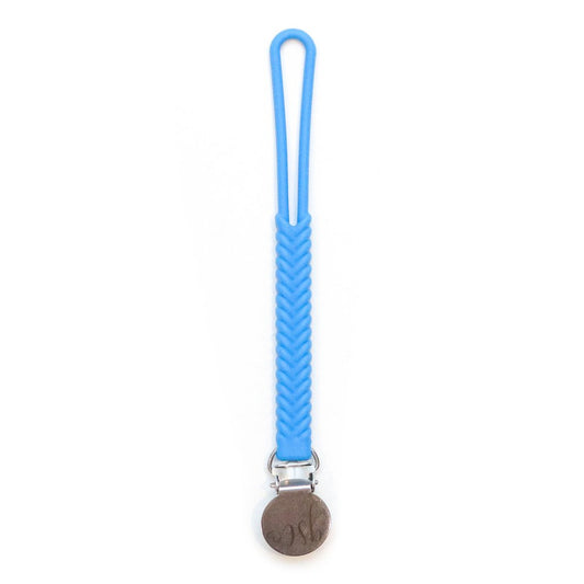 Cole Pacifier Clip - Santorini