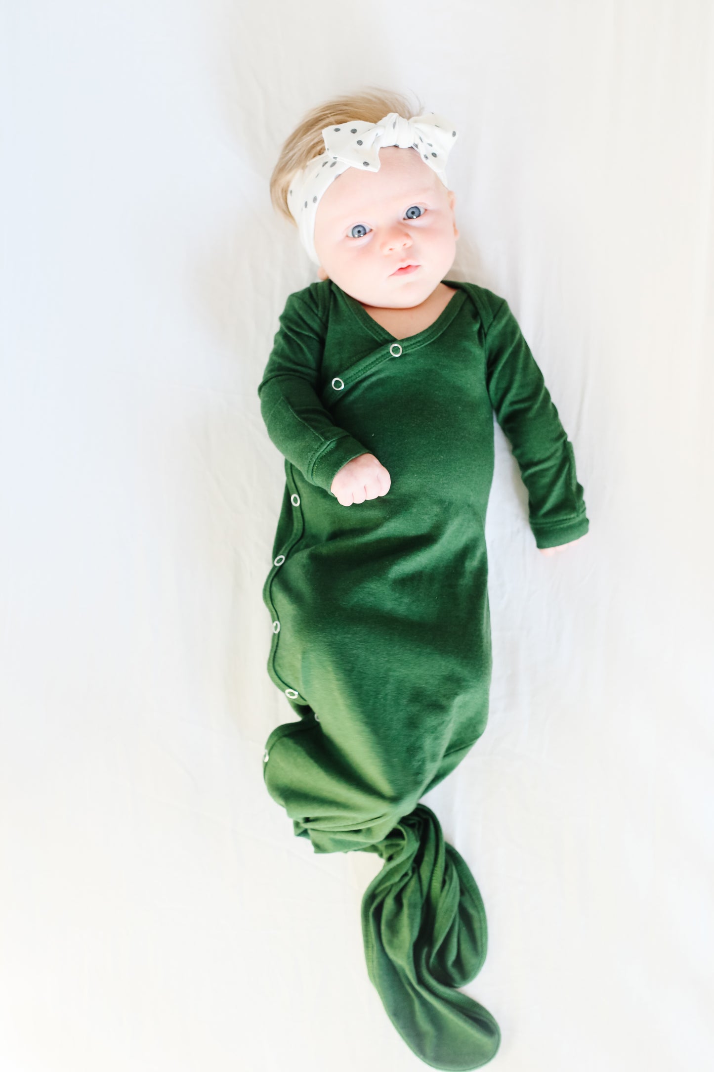 Copper Pearl Knotted Gown - Alder