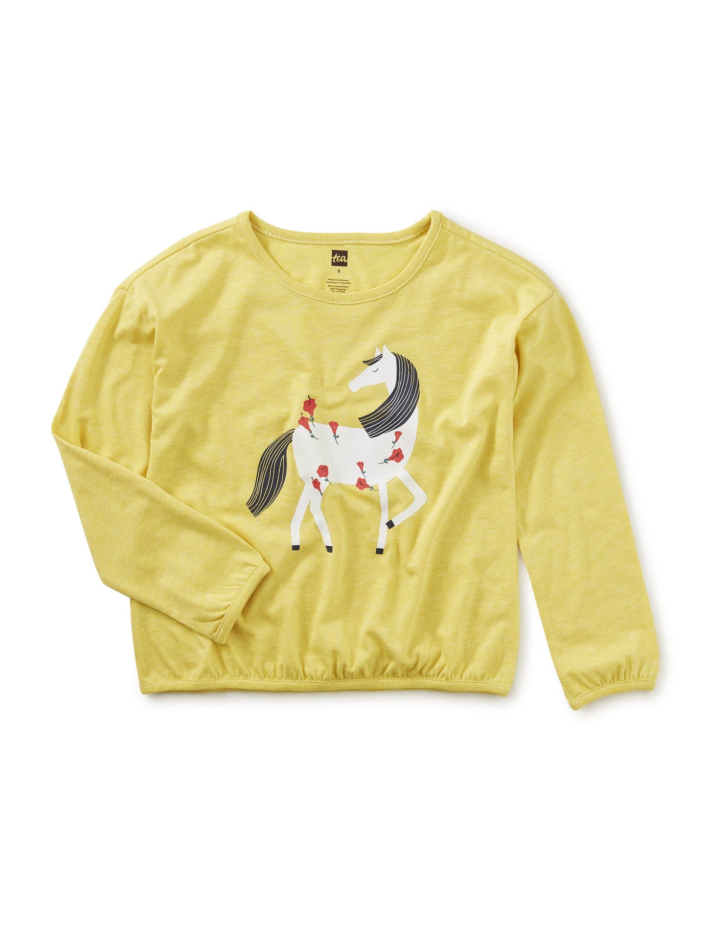 Tea Collection Horse Graphic Top