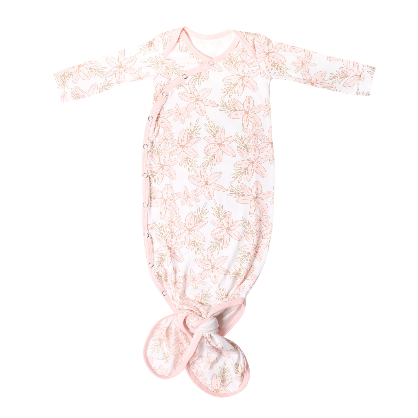 Copper Pearl Knotted Gown - Kiana