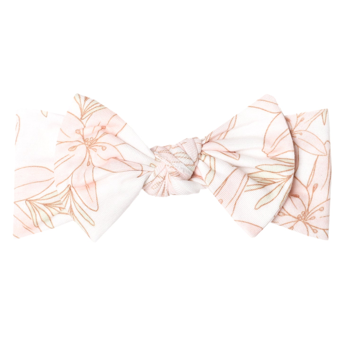 Copper Pearl Bow Headband - Kiana