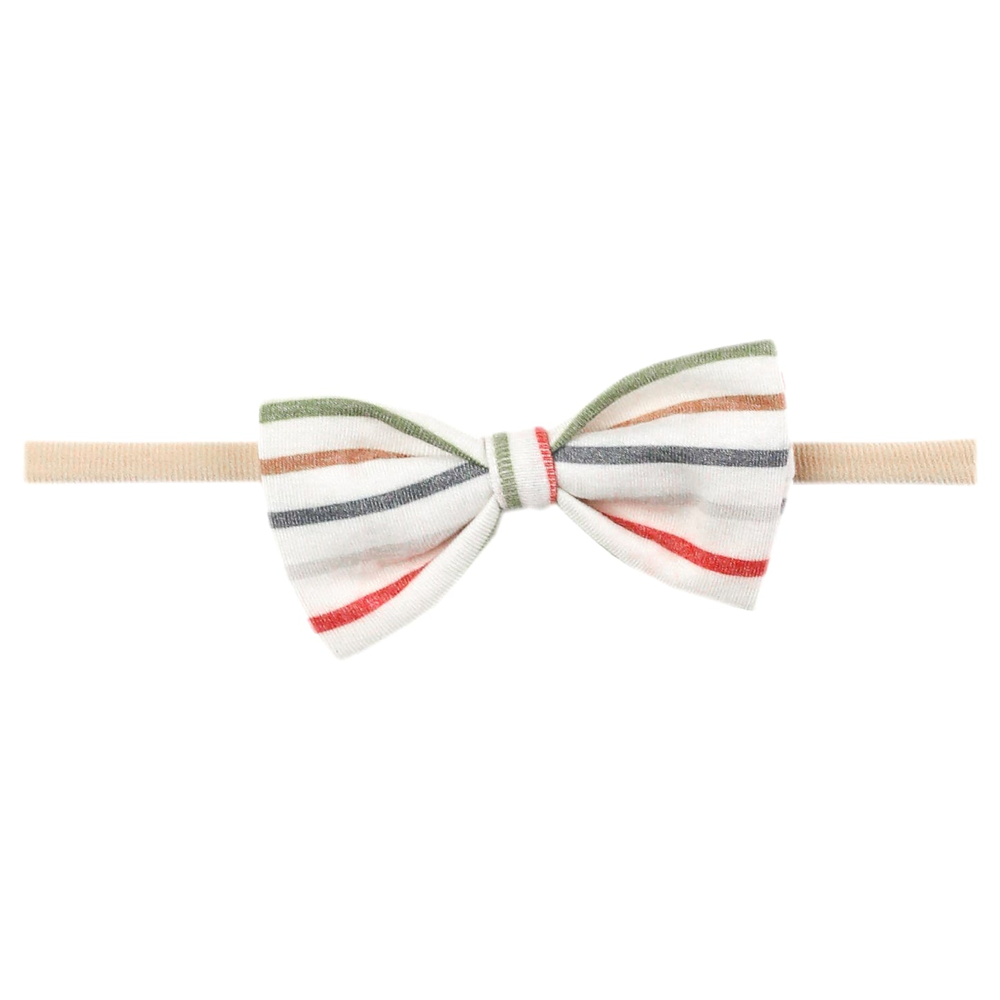 Copper Pearl Nylon Bowtie Headband - Linus