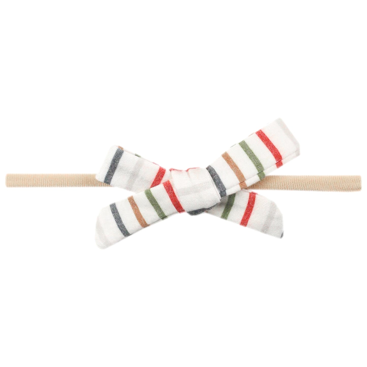 Copper Pearl Ribbon Nylon Bow - Linus