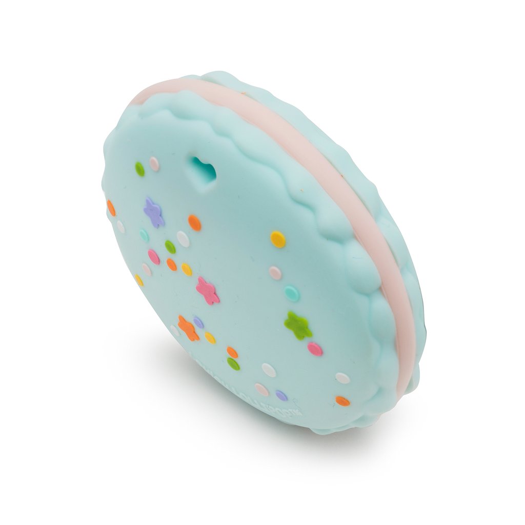 Loulou Lollipop Macaron Silicone Teether - Single