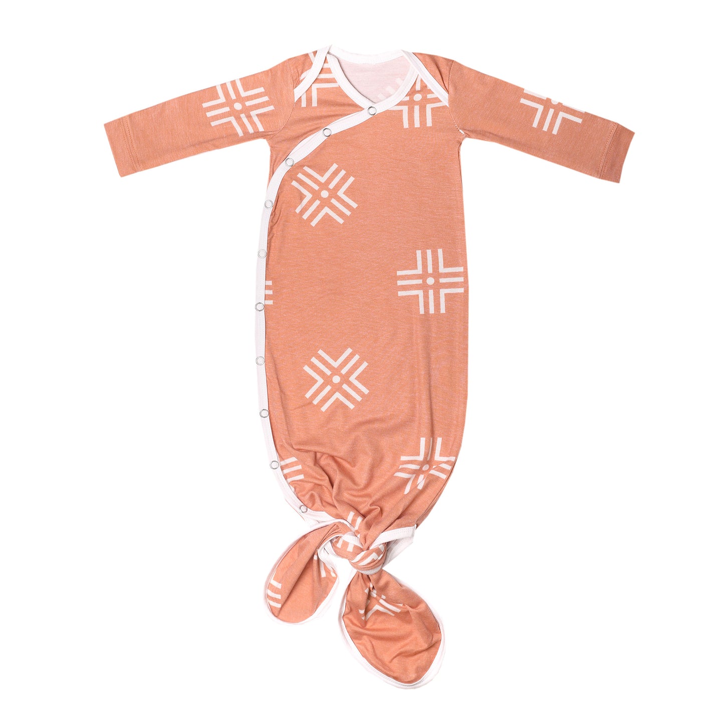 Copper Pearl Knotted Gown - Mesa