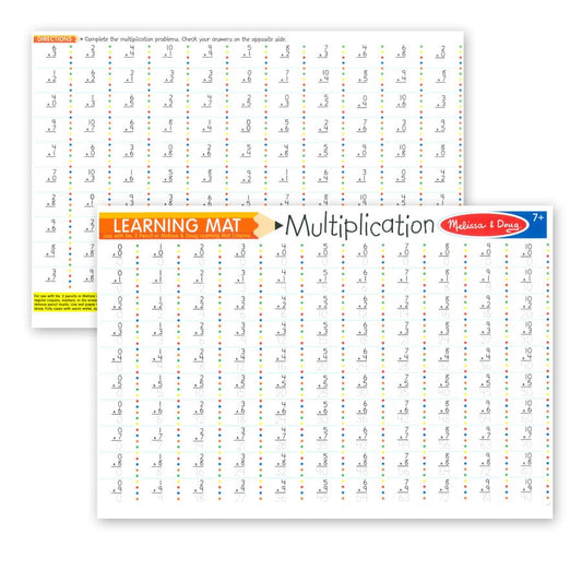 Multiplication Learning Mat - Melissa & Doug