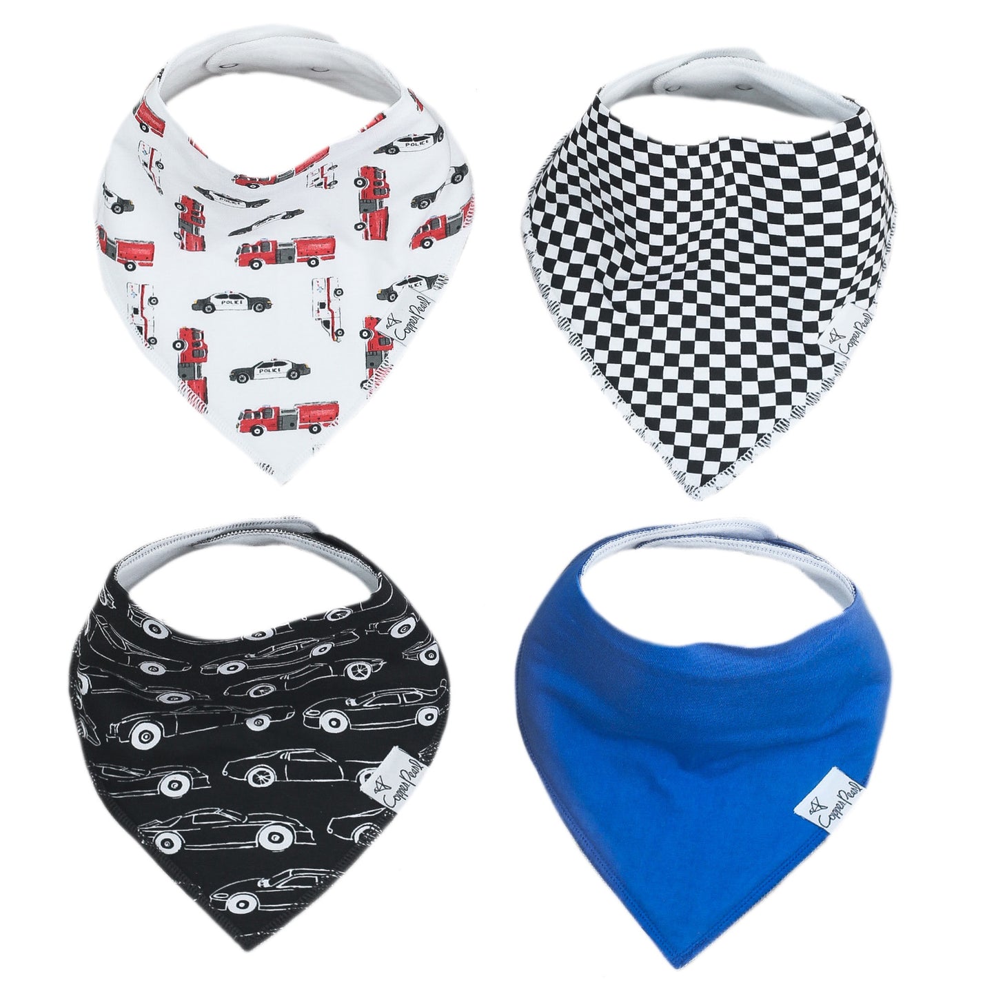 Copper Pearl Single Bandana Bibs - Nash
