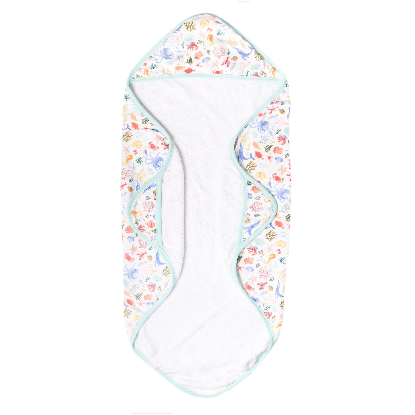 Copper Pearl Premium Knit Hooded Towel - Nautical