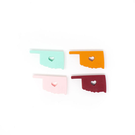 Oklahoma State Silicone Teether