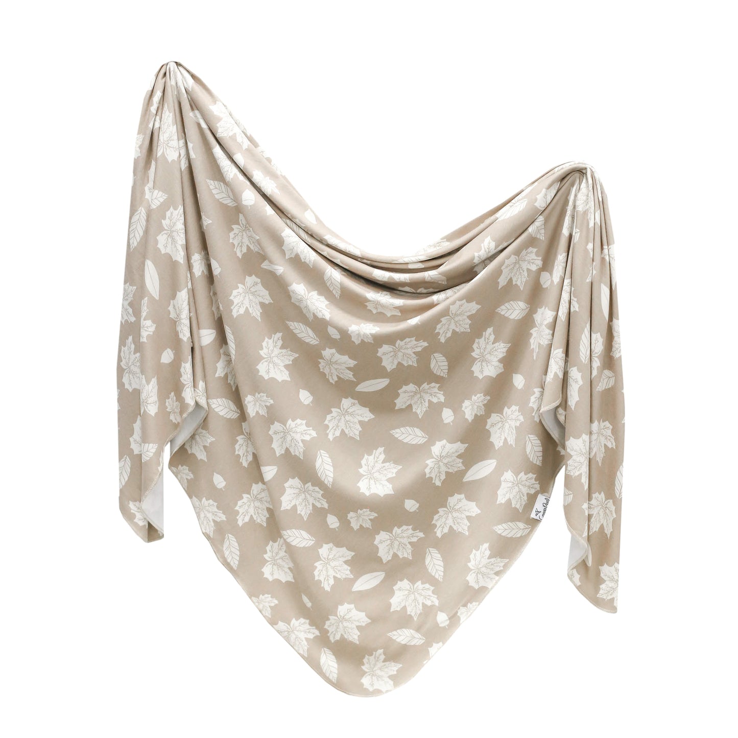 Copper Pearl Knit Swaddle Blanket - Oak