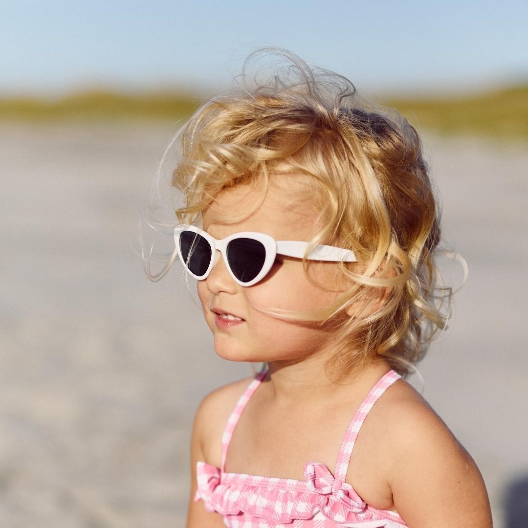 Wicked White - Cat-Eye Sunglasses