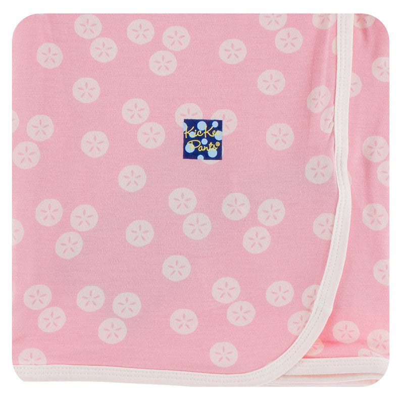KicKee Pants Swaddling Blanket Lotus Sand Dollar