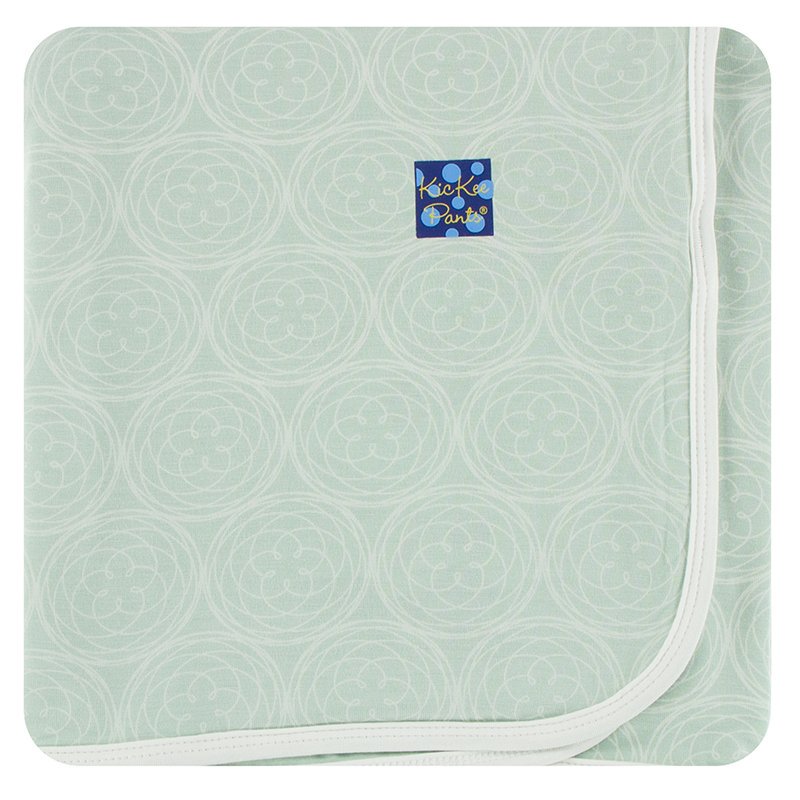 KicKee Pants Swaddling Blanket Aloe Venus Orbit