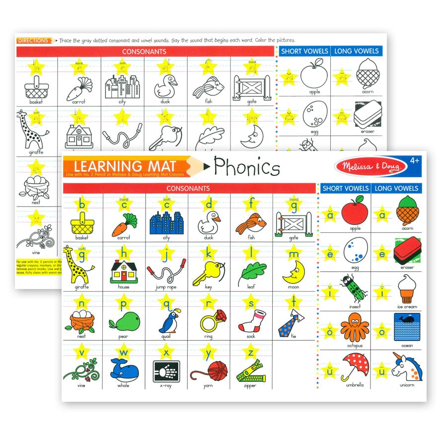 Phonics Learning Mat - Melissa & Doug