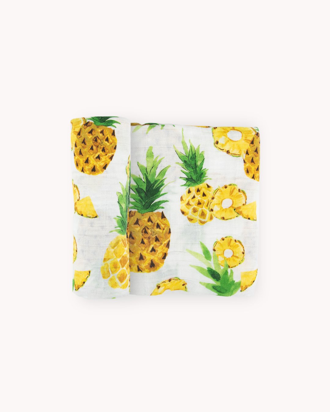 Fresh Pineapple Cotton Muslin Swaddle Blanket