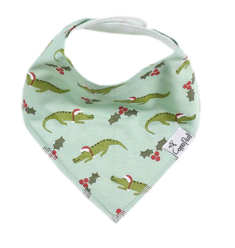 Copper Pearl Single Bandana Bibs - Polar