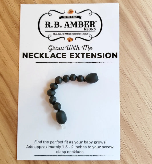 Raw Cherry Baltic Amber Jewelry Extender