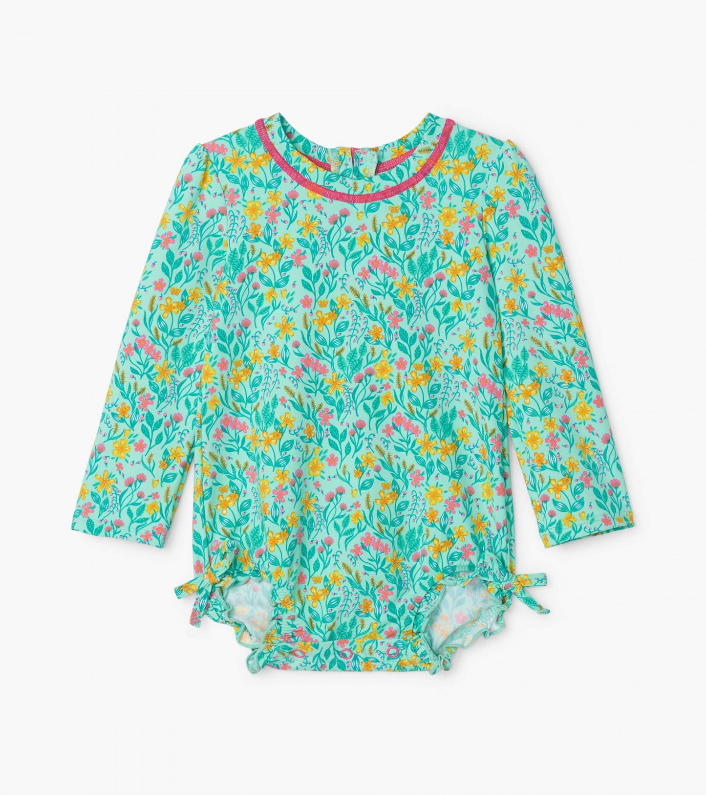 Hatley Summer Garden Baby Rashguard Swimsuit