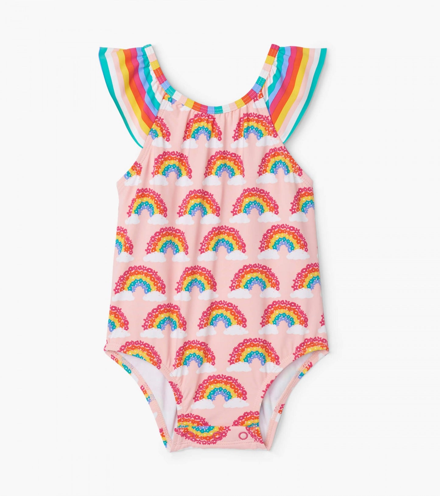 Hatley Magical Rainbows Baby Ruffle Swimsuit