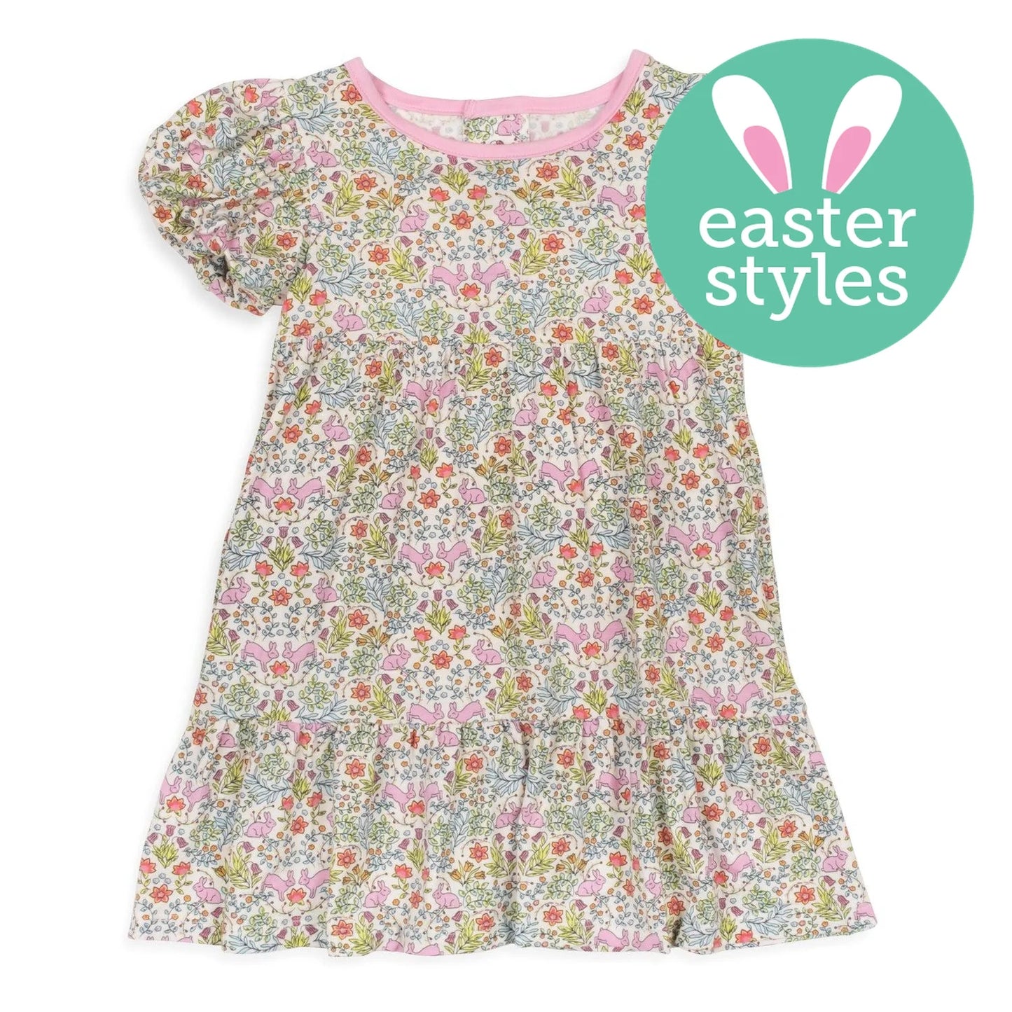 Hip Hop Modal Magnetic Toddler Tiered Dress