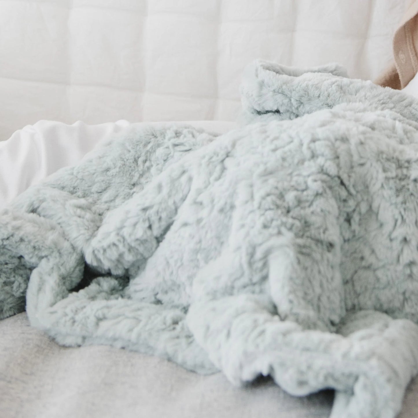 Sweet Mint Dream Receiving Blanket