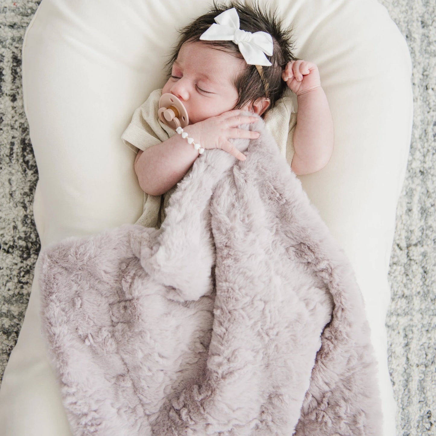 Lilac Dream Receiving Blanket