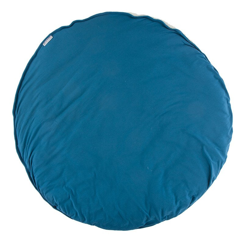 Solid Sherpa-Lined Fluffle Playmat - Seaport