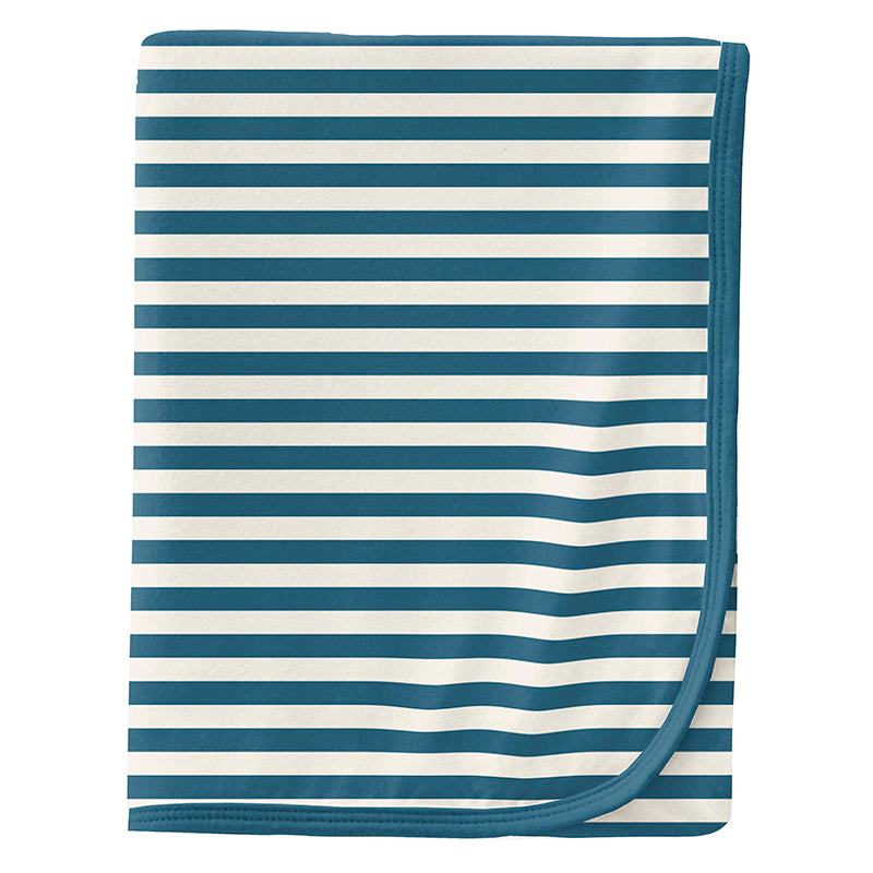 Print Swaddling Blanket - Nautical Stripe