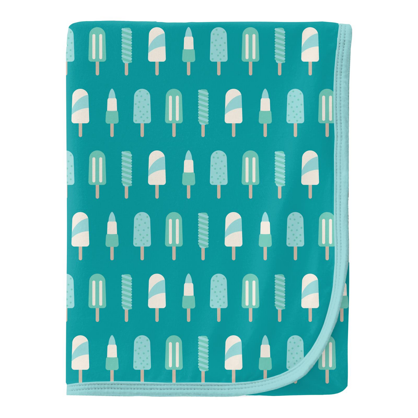 Print Swaddling Blanket in Neptune Popsicles