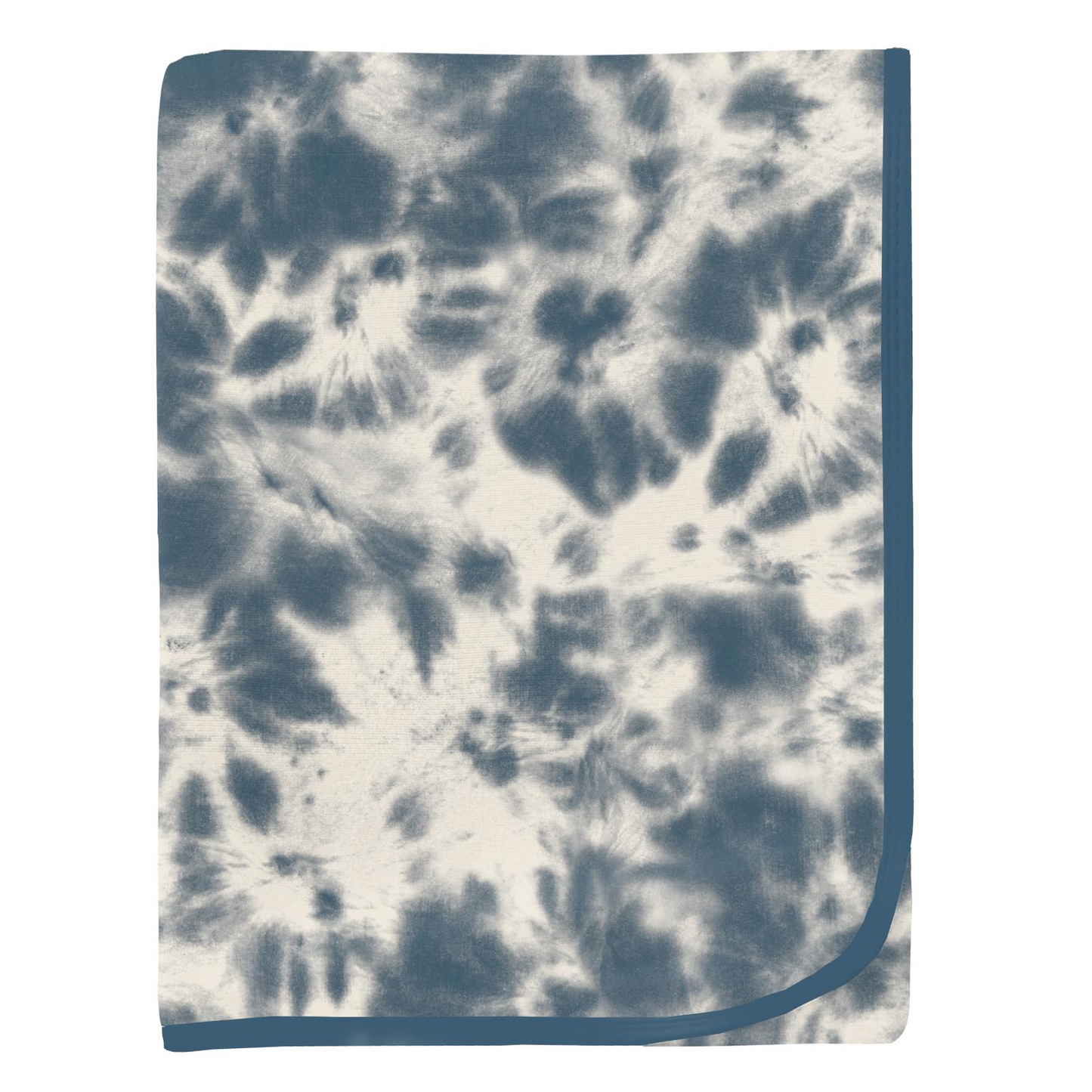Deep Sea Tie Dye Print Swaddling Blanket
