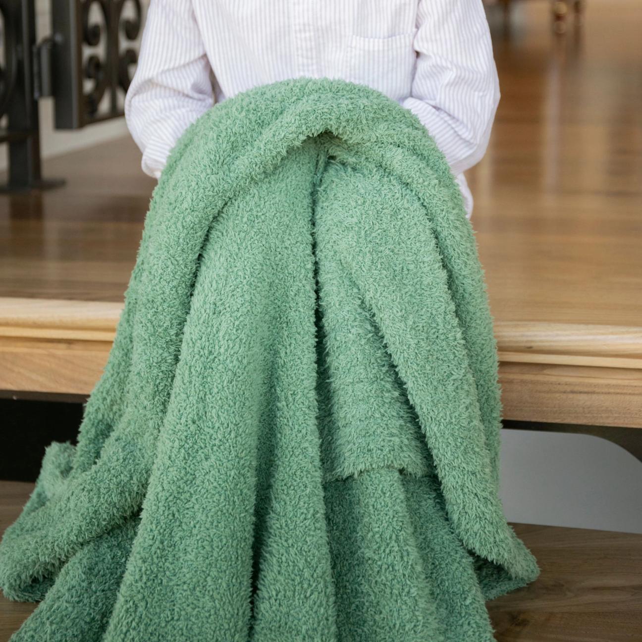 Saranoni Bamboni Toddler to Teen Blanket - Olive