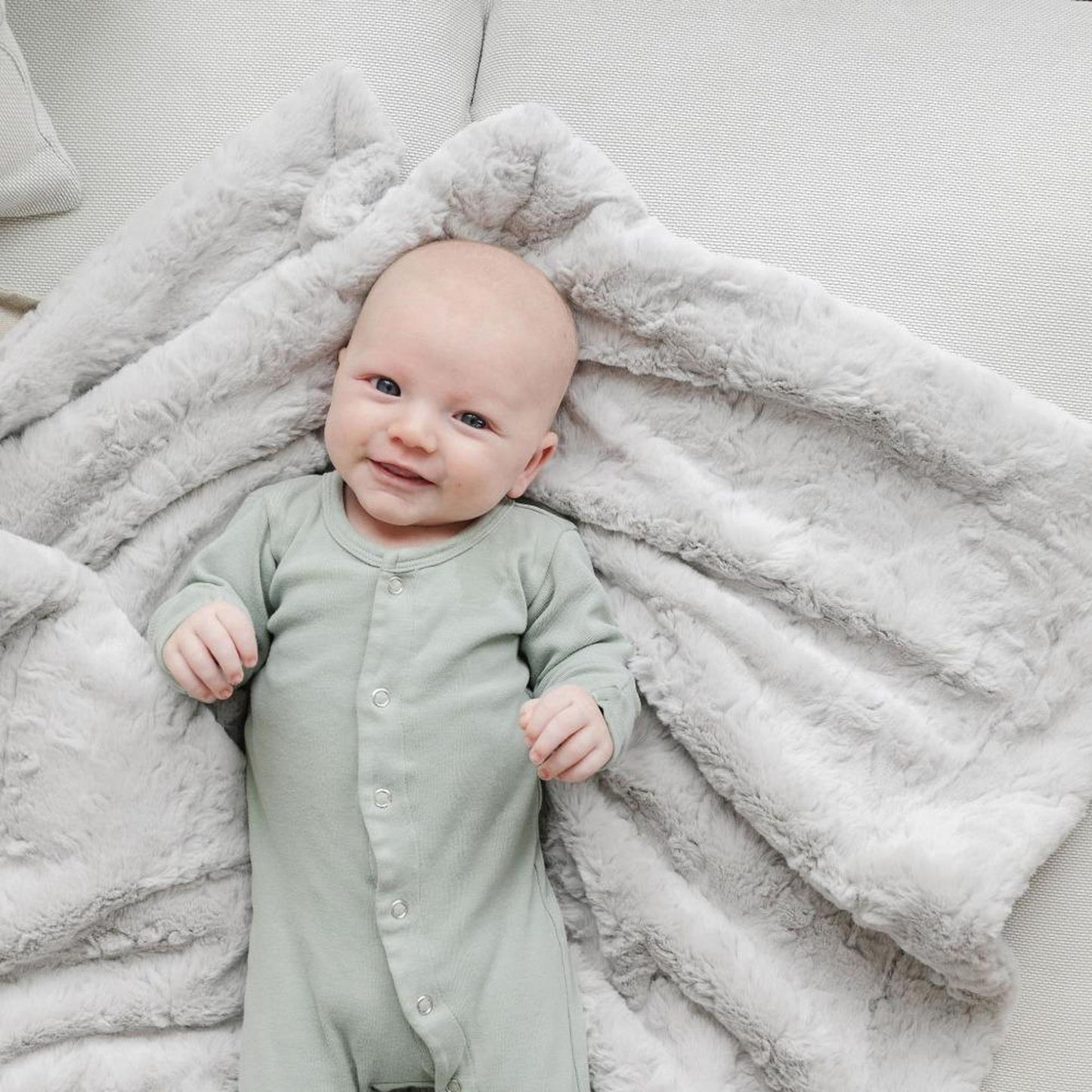 Pebble Dream Receiving Blanket