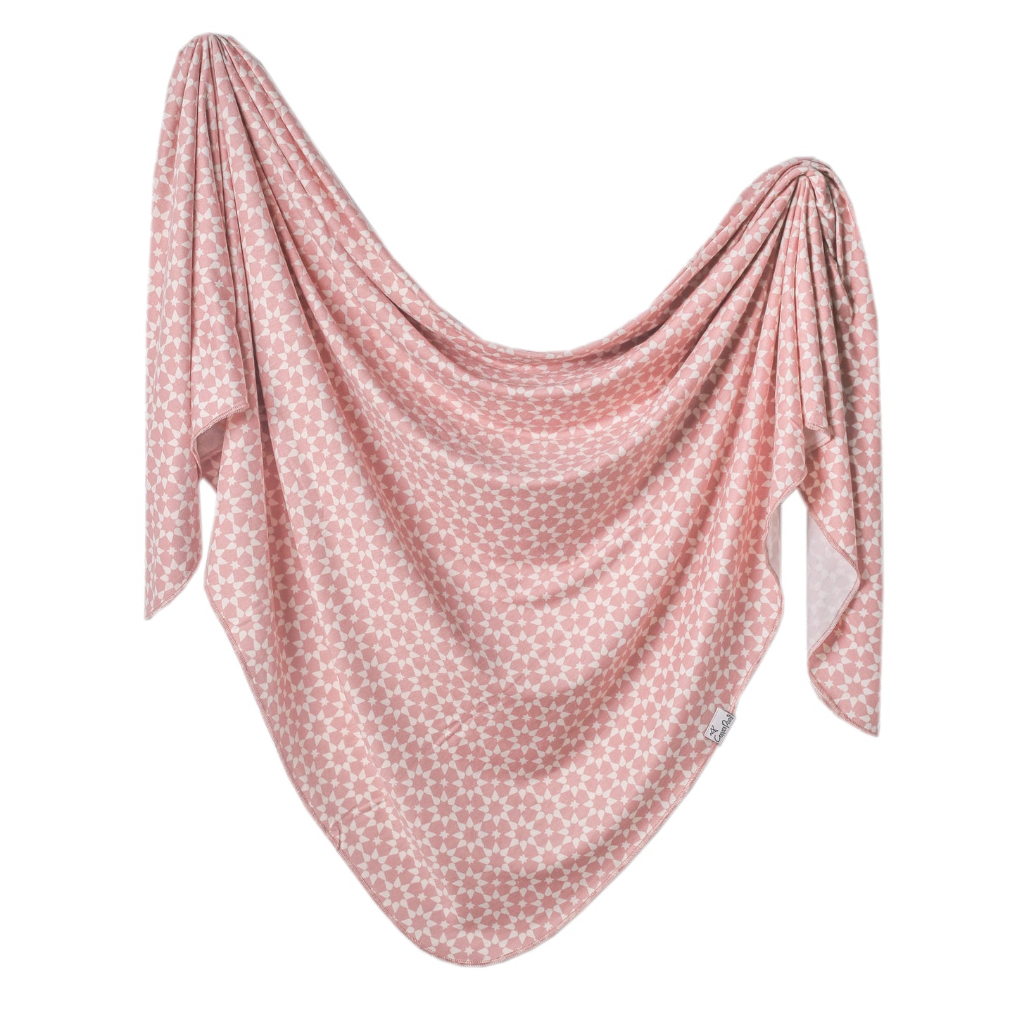 Copper Pearl Knit Swaddle Blanket - Star