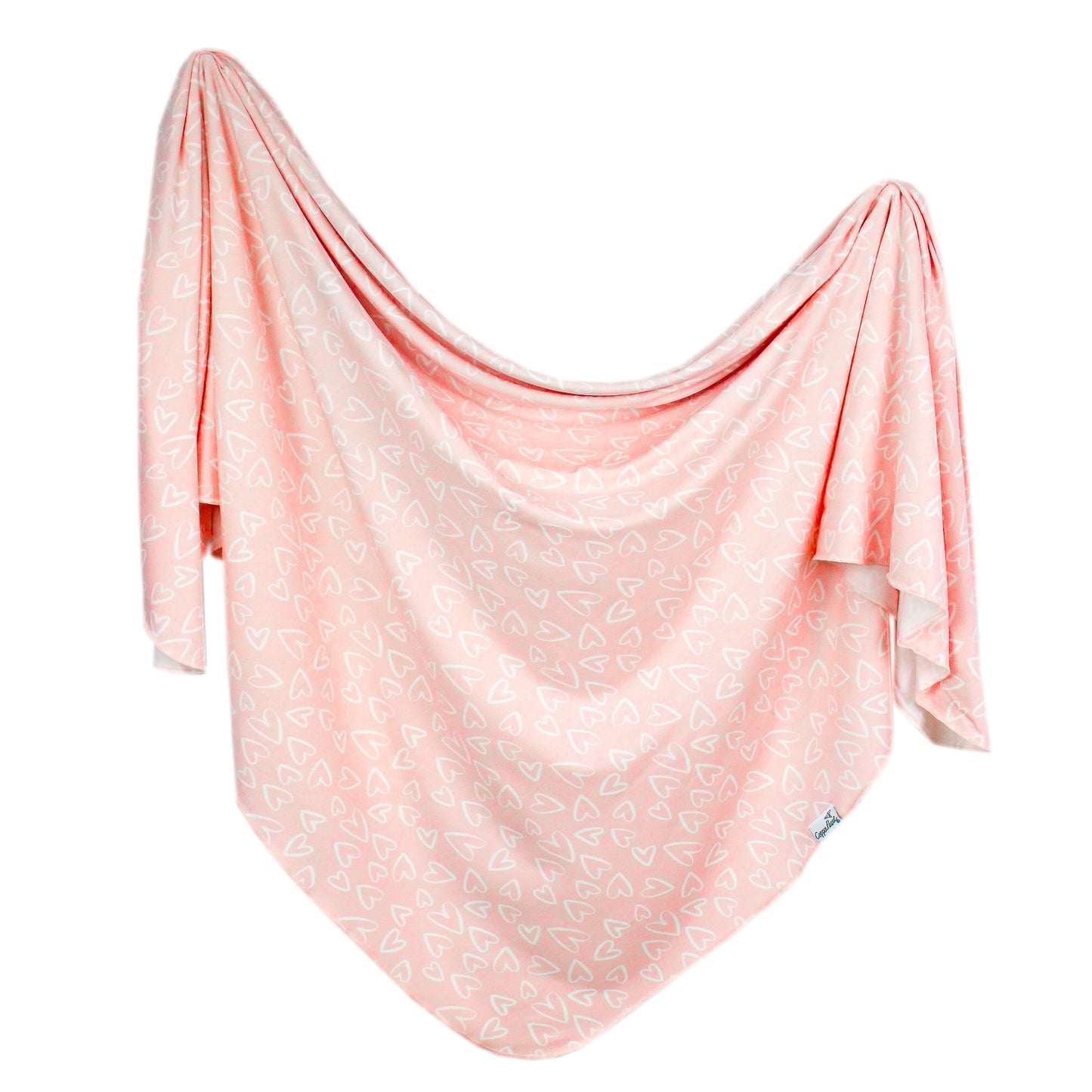 Copper Pearl Knit Swaddle Blanket - Sweetie