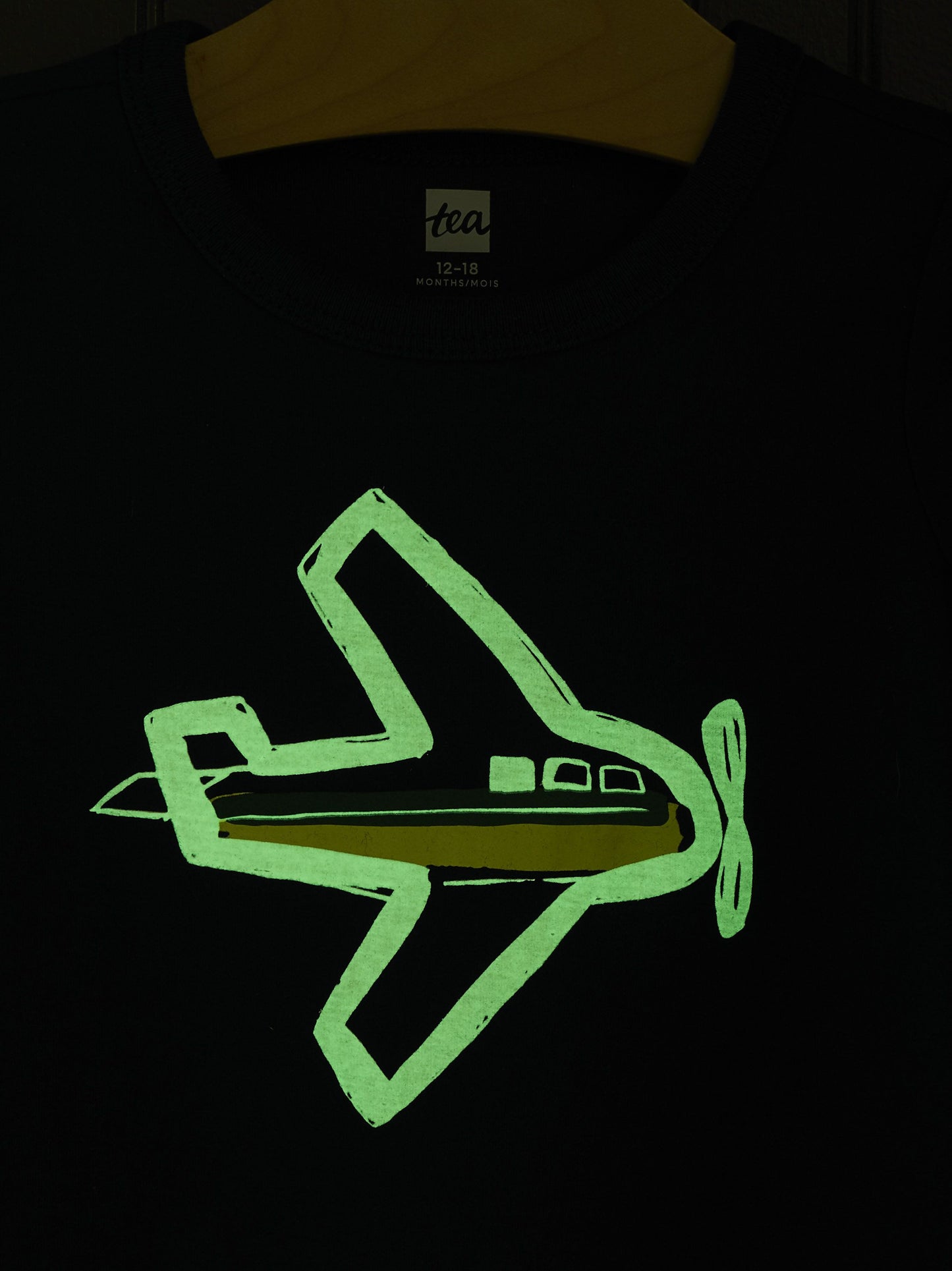 Tea Collection Take Flight Glow Graphic Tee