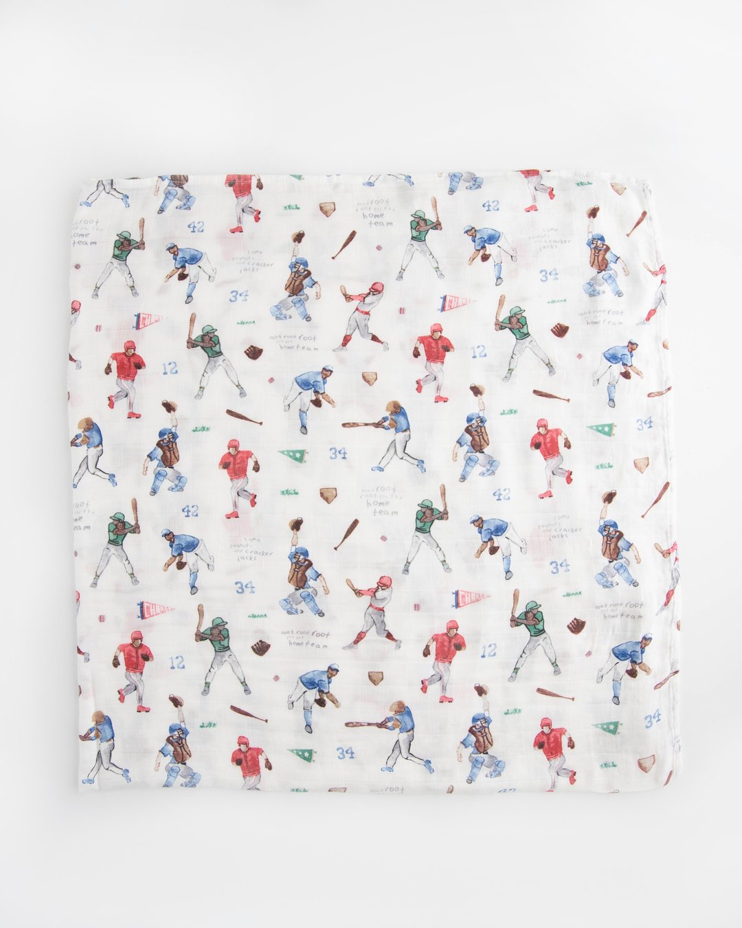 Home Run Deluxe Muslin Swaddle Blanket