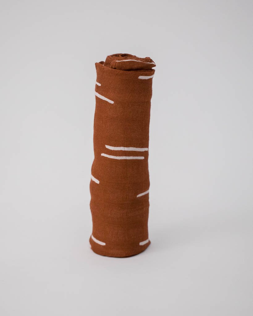 Baked Clay Deluxe Muslin Swaddle Blanket