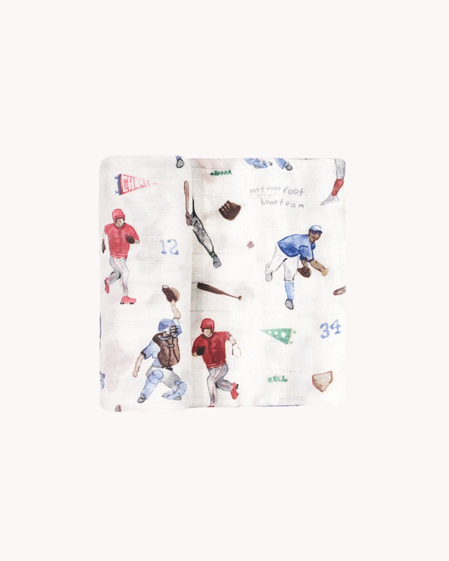Home Run Deluxe Muslin Swaddle Blanket