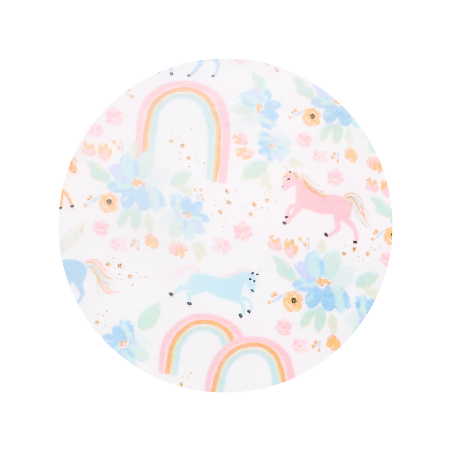 Copper Pearl Single Burp Cloth - Whimsy