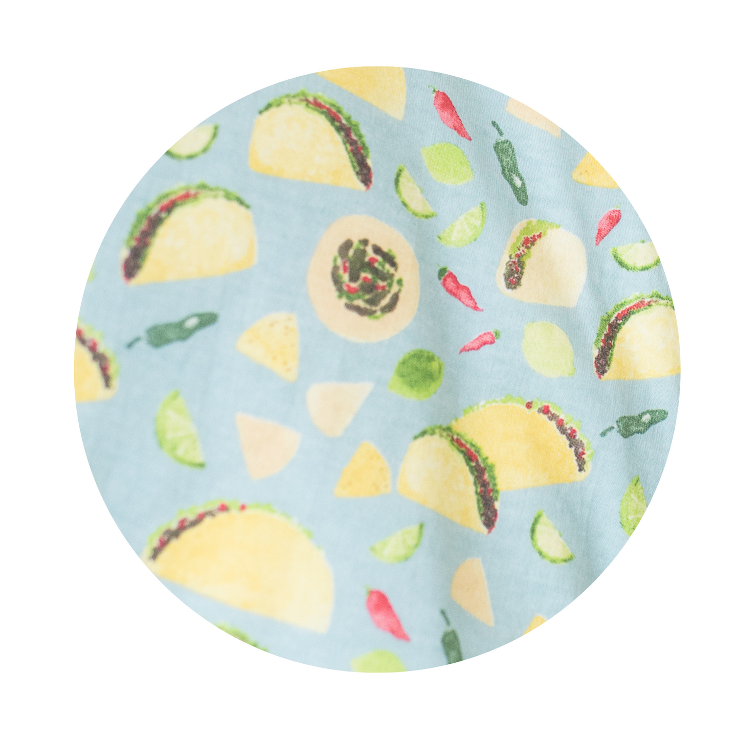 Copper Pearl Single Burp Cloth - Baja