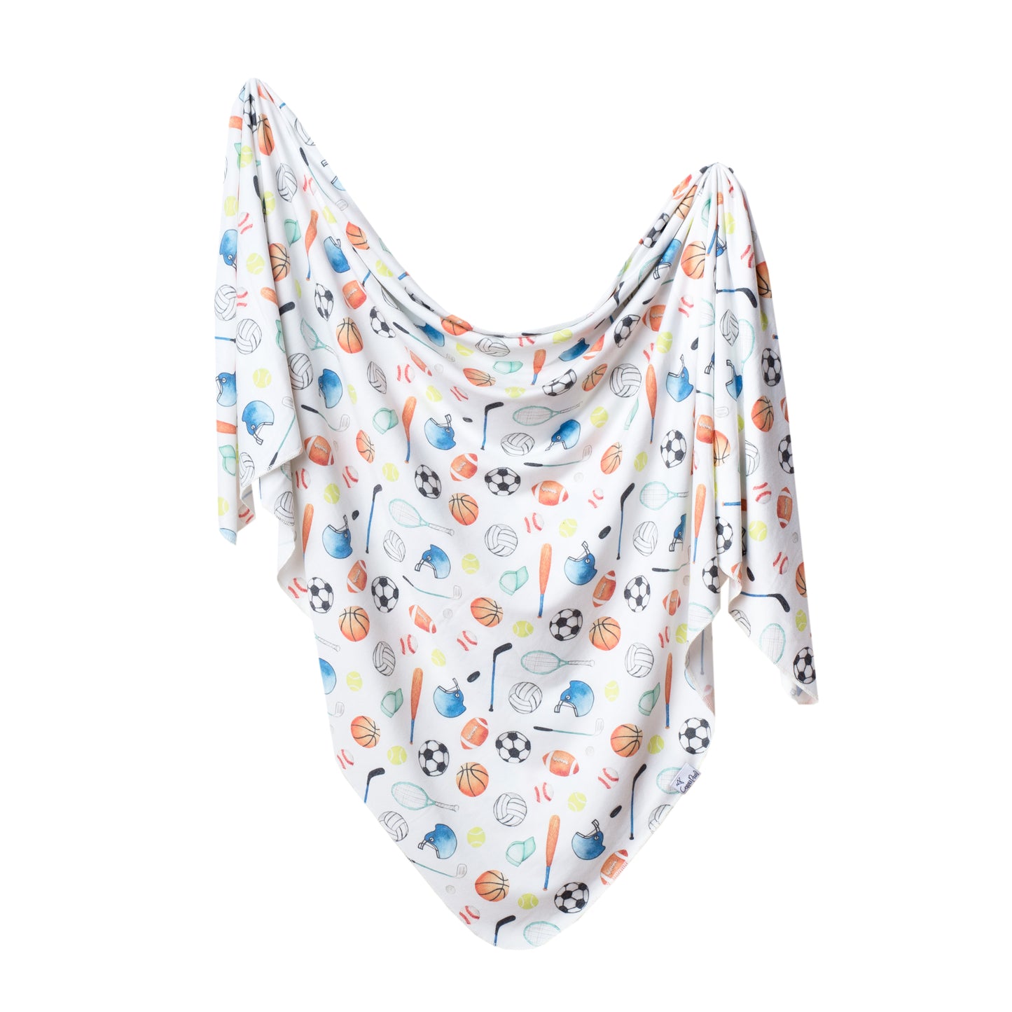 Copper Pearl Knit Swaddle Blanket - Varsity