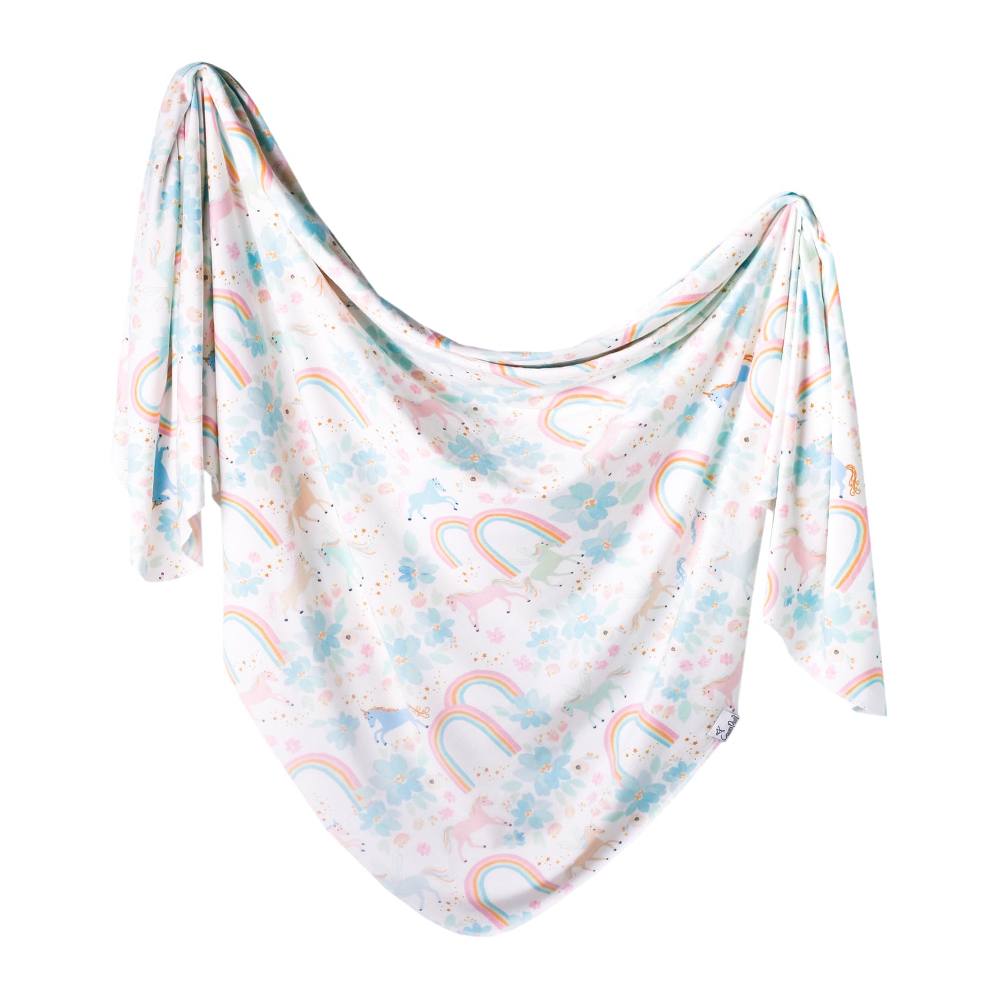 Copper Pearl Knit Swaddle Blanket - Whimsy