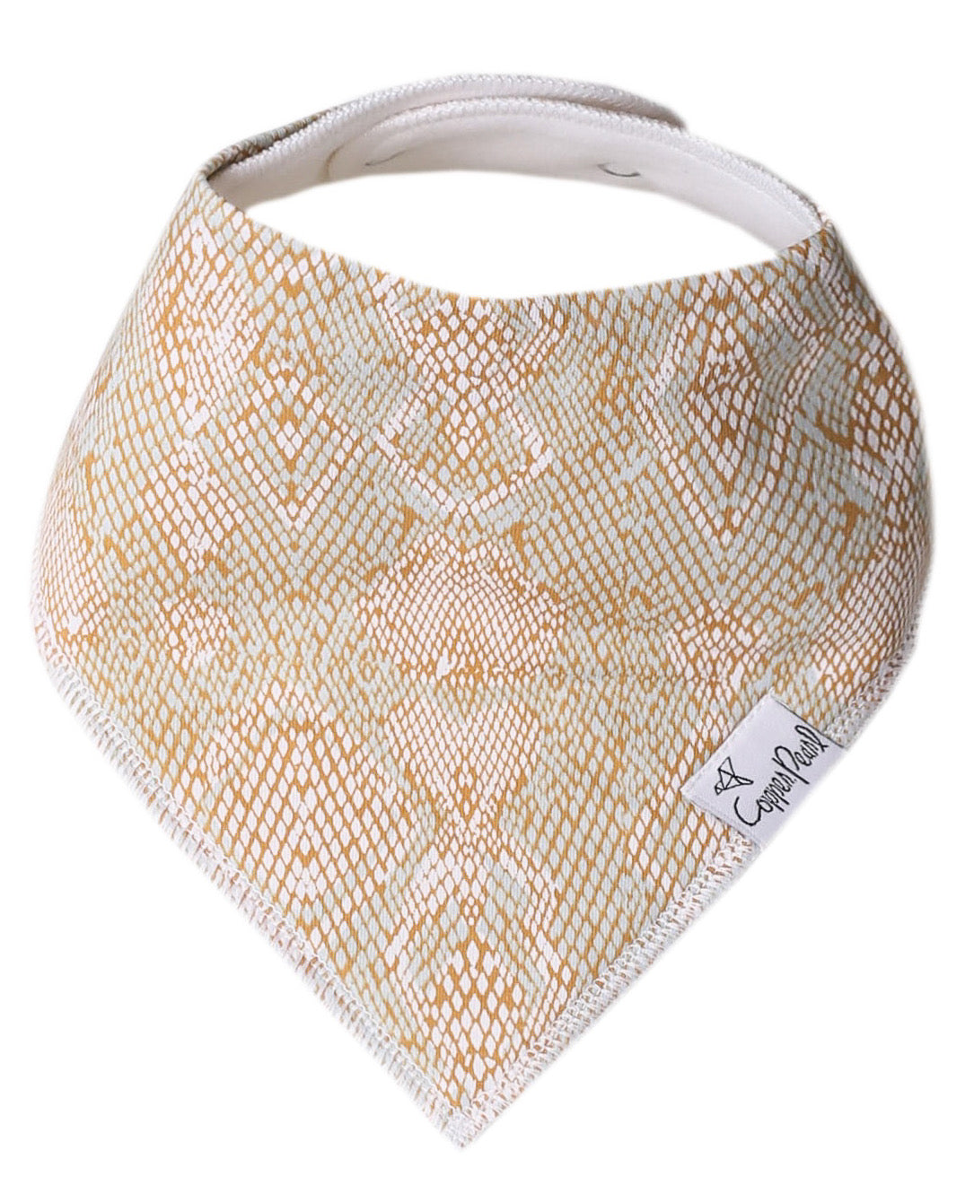 Copper Pearl Single Bandana Bibs - Zara