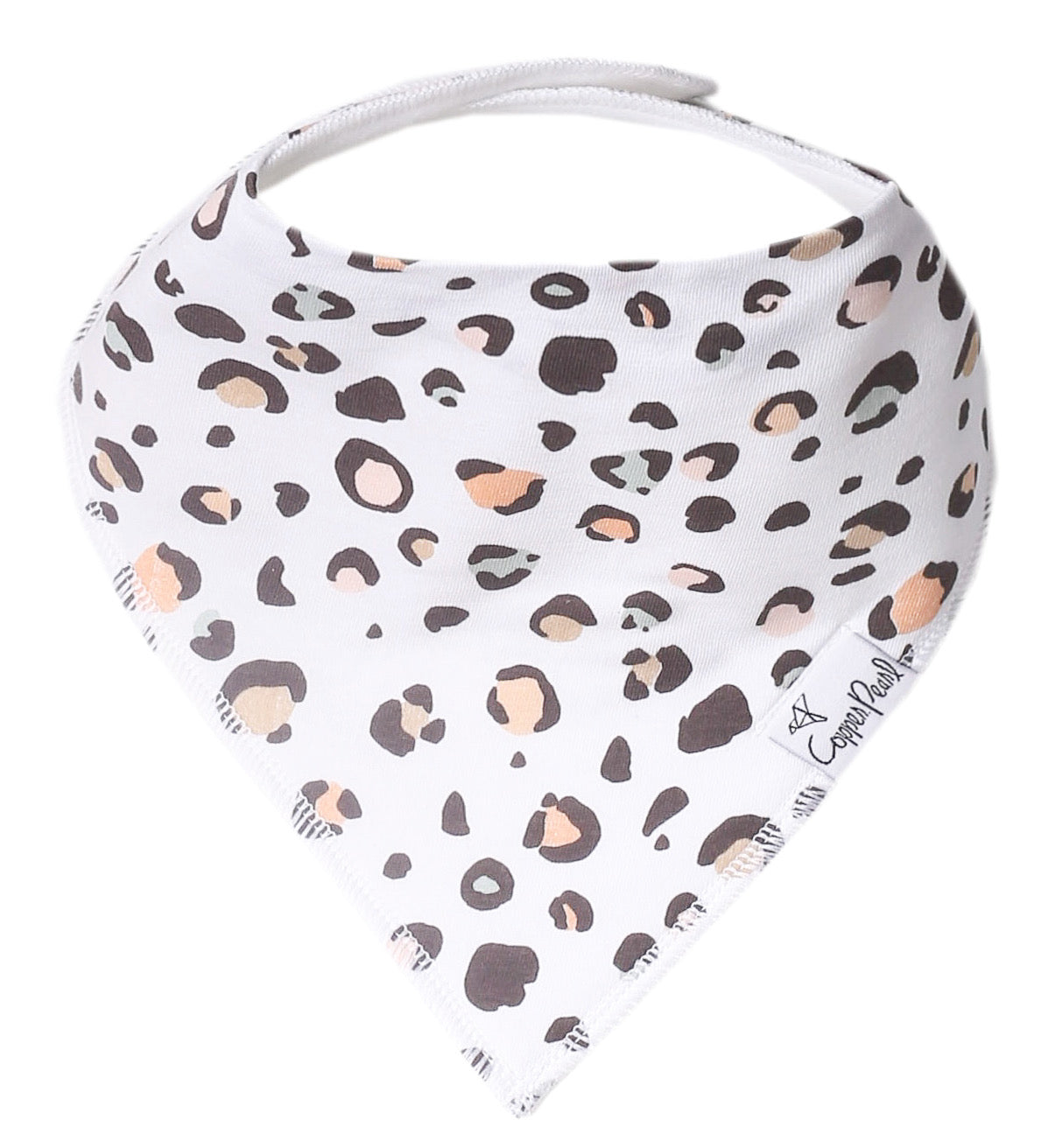 Copper Pearl Single Bandana Bibs - Zara