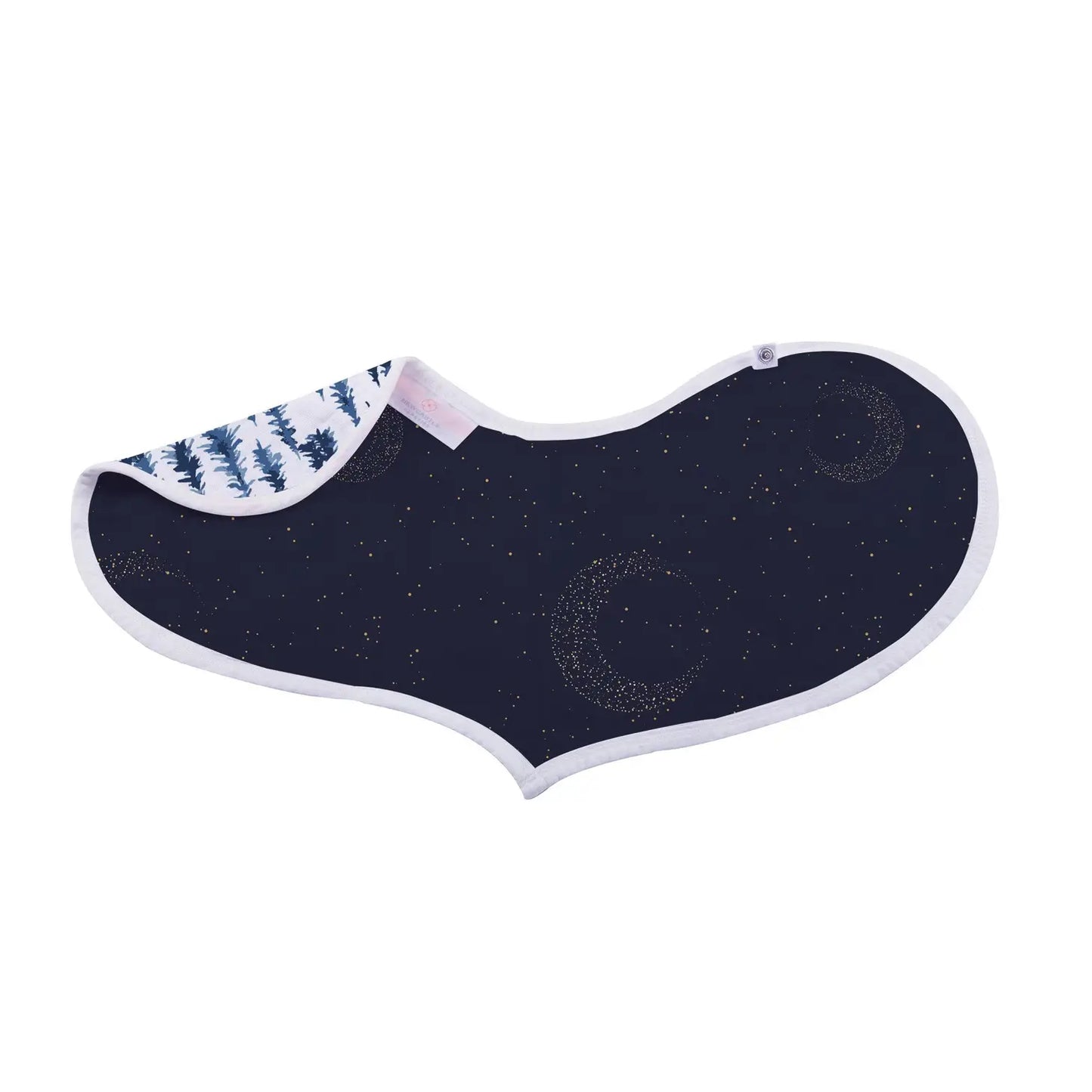 Goodnight Bear Bamboo Burp-Bib - Set of 2